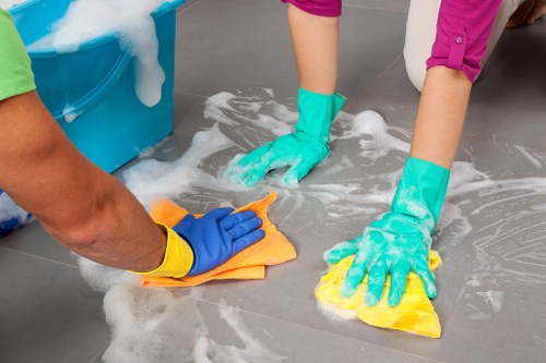 Professional move in cleaning preparation in an E5 property