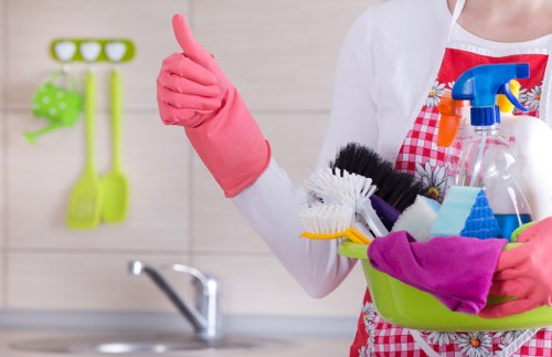Shared building entrance maintenance and cleaning in E5