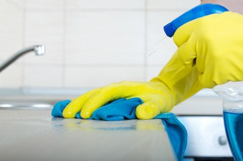 Reliable local cleaning team offering scheduled cleaning in E5
