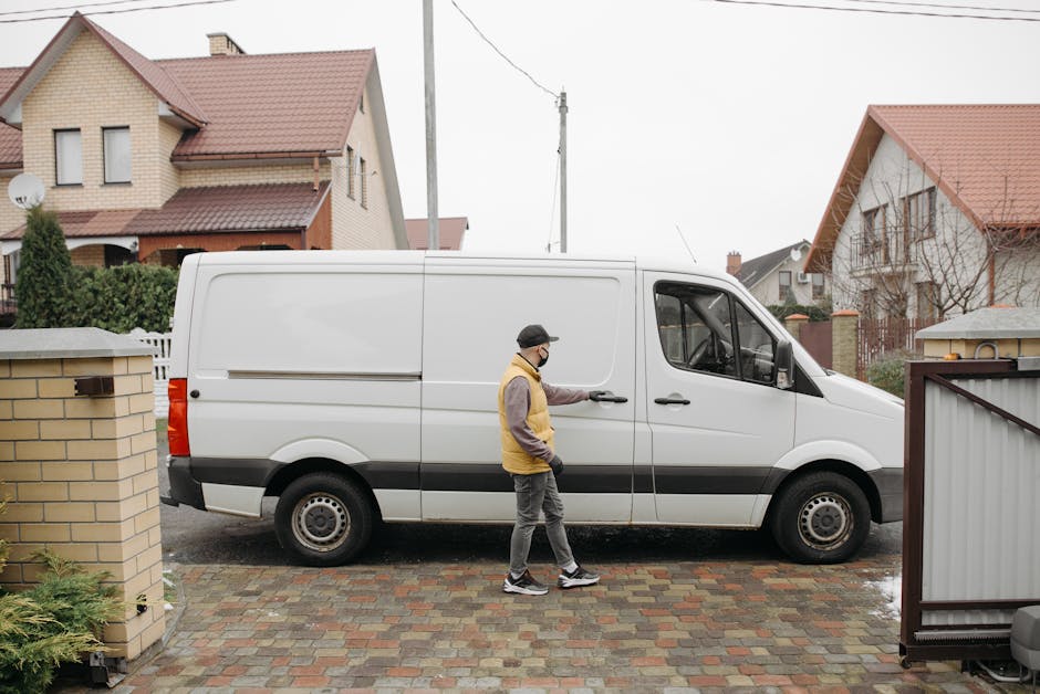 Access problems for van cleaning jobs on narrow Clapton streets